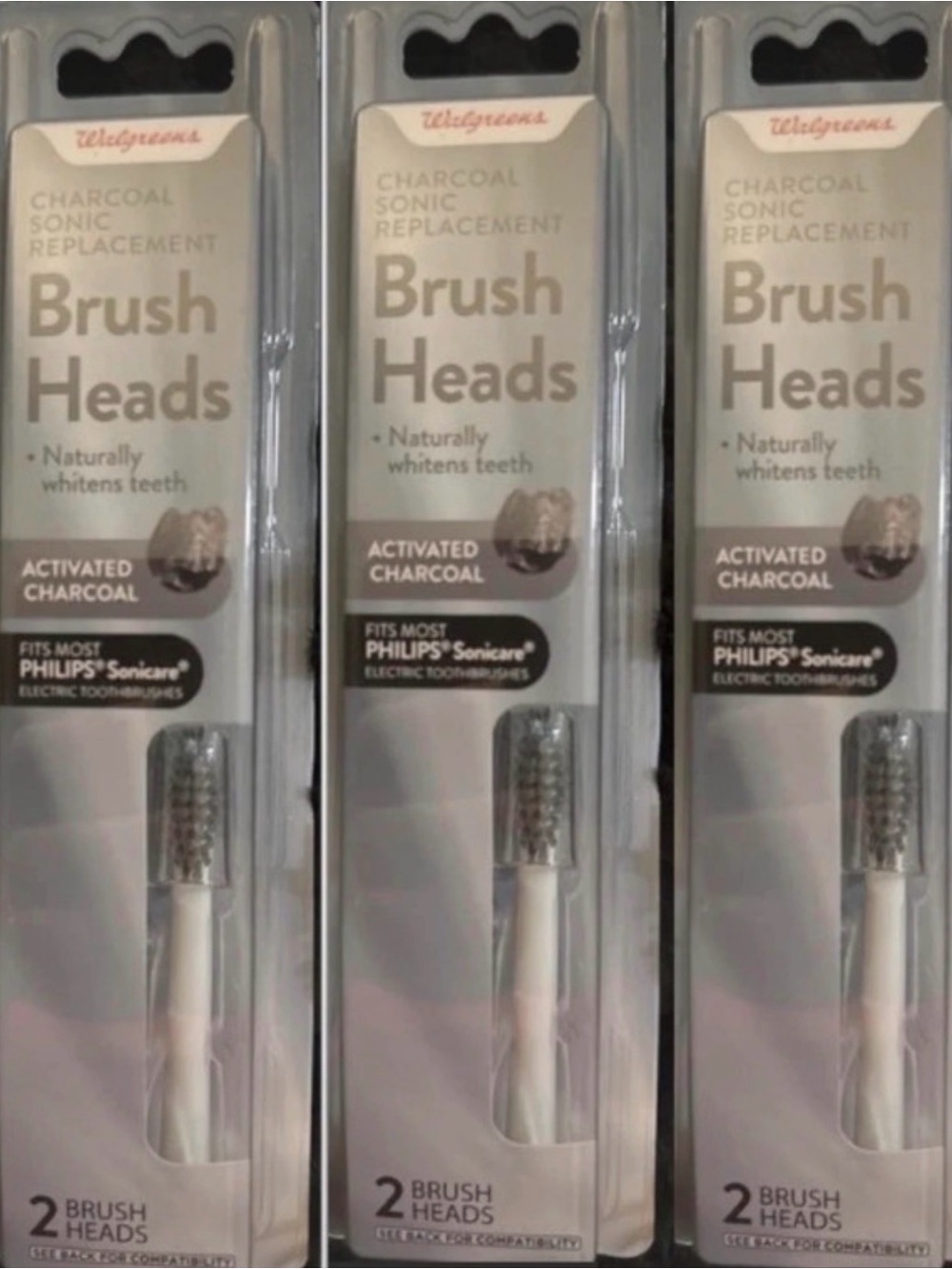 3 boxes Walgreens brush heads fits most Philips Sonicare toothbrushes